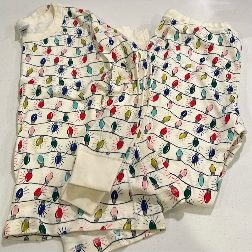 Hanna Andersson Women Pajamas with Colorful Lights size L